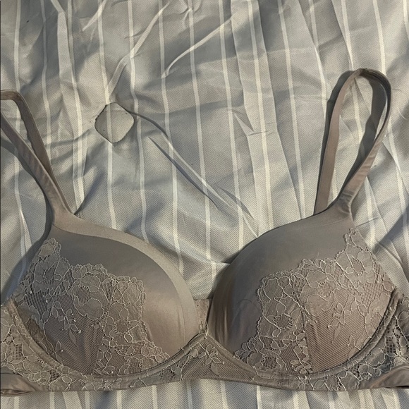 Victoria's Secret Other - Victoria's Secret Lace Trimmed Bra in Taupe